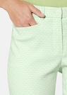 Stretch trousers with jacquard pattern thumbnail 5