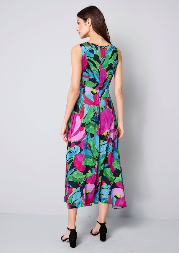 Maxikleid im Blumendessin 2