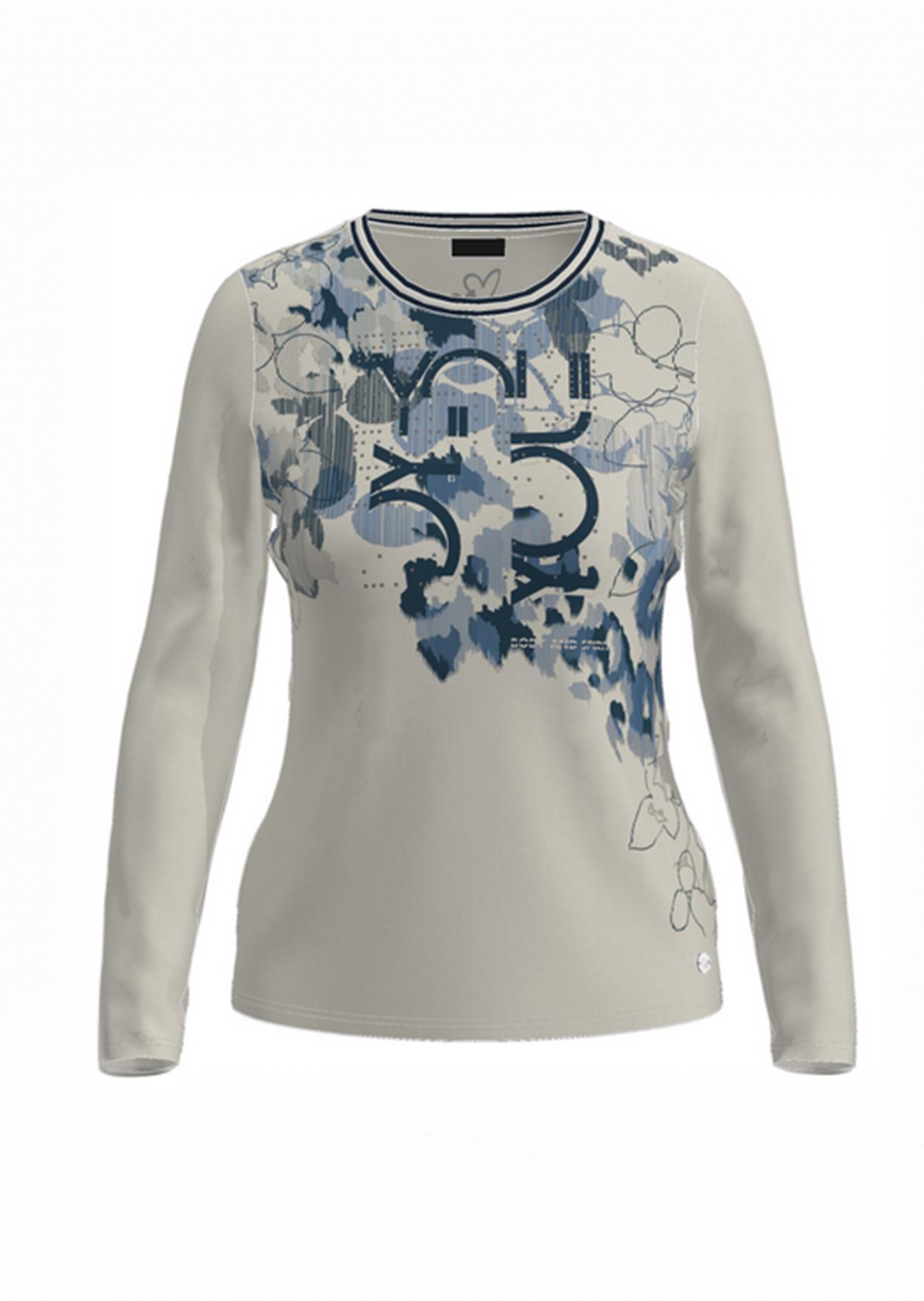 T-shirt en jersey avec imprimé devant