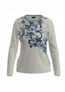 Jersey-Shirt mit Frontprint thumbnail 4