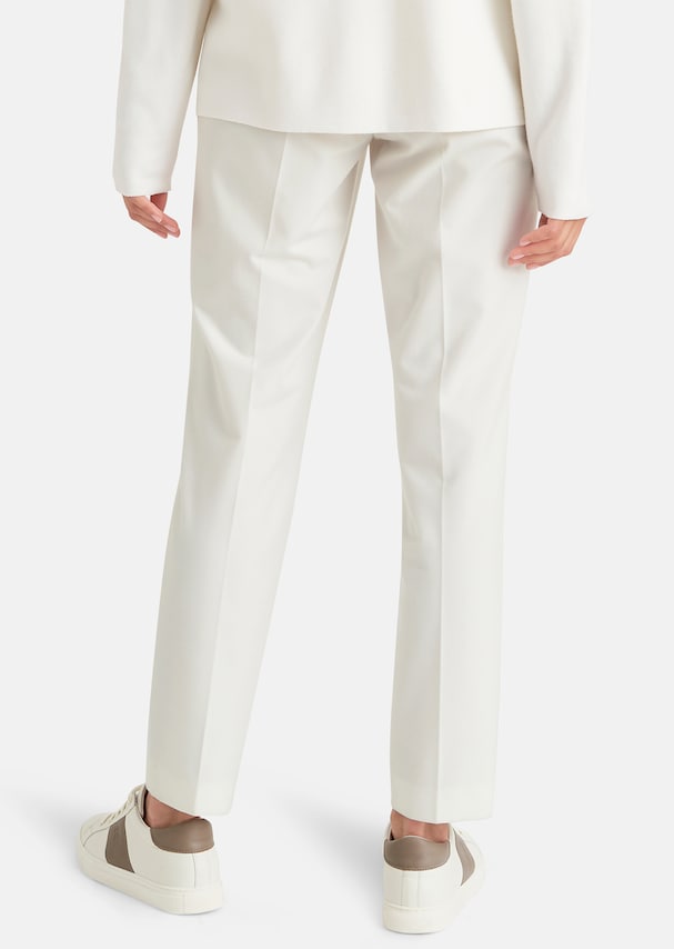 Ankle-length pleated trousers 2