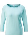 Damen Strickpullover aus Pima Baumwolle mit 3/4-Ärmeln und rundem Ausschnitt thumbnail 1