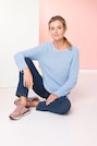 Figurschmeichelnder Pullover aus reiner Baumwolle thumbnail 8
