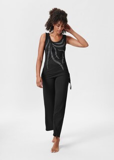 Tunic suit with metal plate decoration thumbnail 2