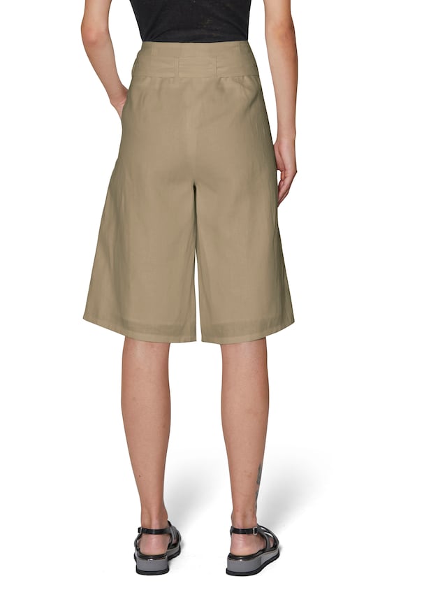 Linen Bermuda shorts 2