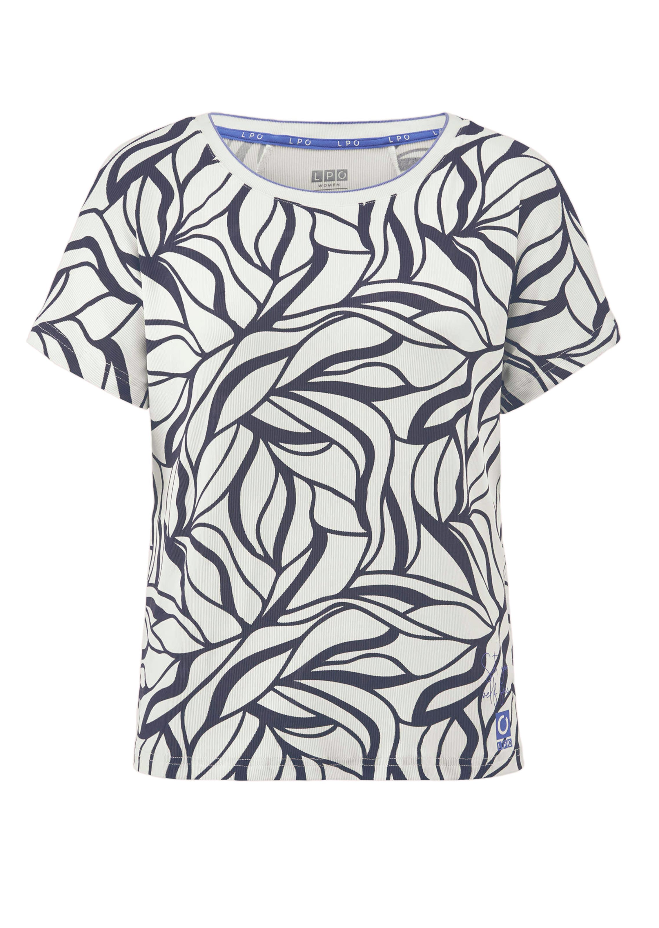 Atmungsaktives Funktionsshirt aus Rip-Jersey