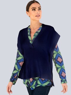 Pullunder in lässiger Oversized-Form thumbnail 3