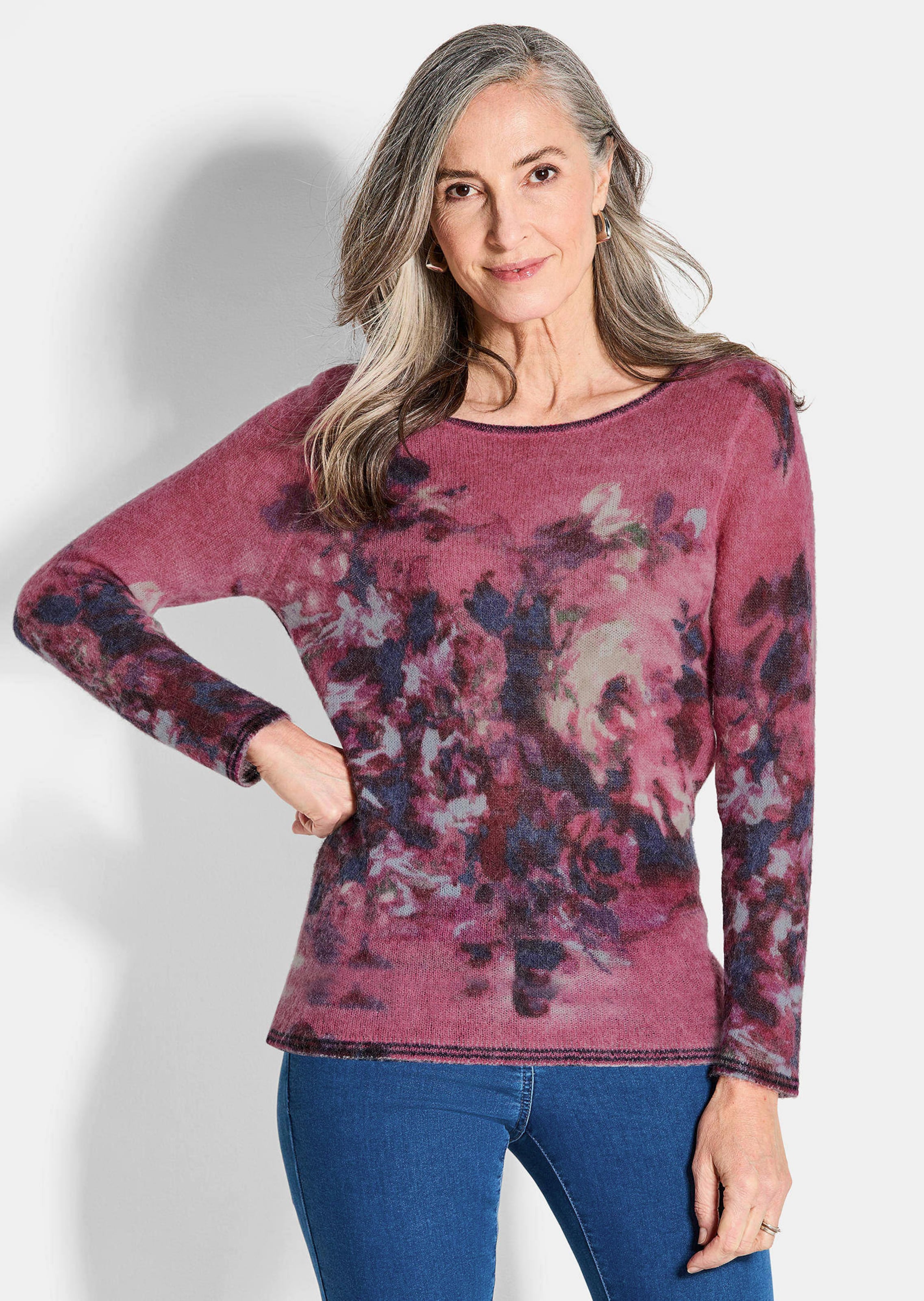 Druckpullover