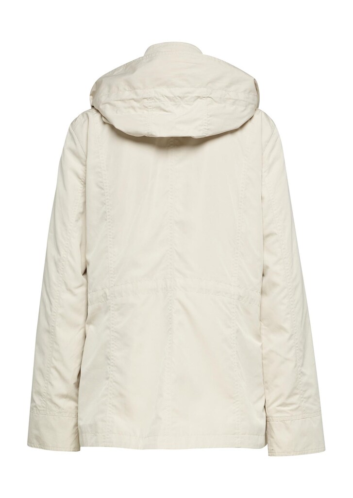 Leichte Jacke in glänzender Optik