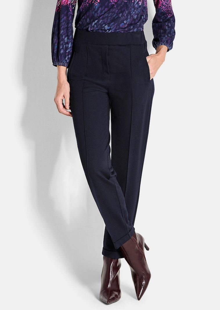 Pantalon CARLA en viscose infroissable