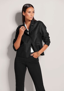 Kurzblazer aus Wolle thumbnail 1