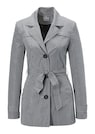 Trenchjacke im Pepita-Muster thumbnail 1