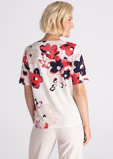 T-shirt en jersey de coton et Modal thumbnail 3