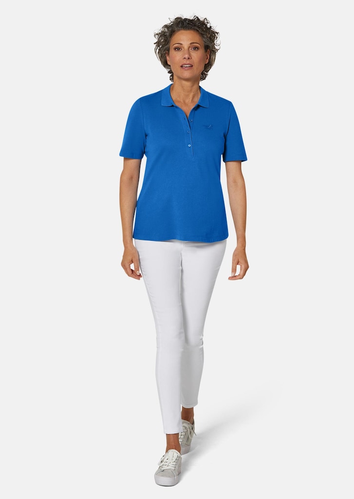 Poloshirt van eersteklas piquéstof