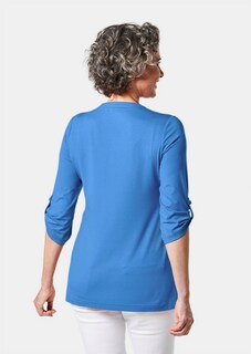 Figurschmeichelnde Shirttunika mit Biesen thumbnail 2