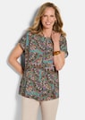 Viskose-Bluse mit Orient-Print thumbnail 1