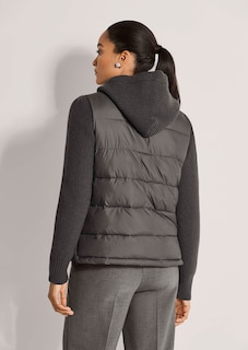 Steppjacke mit Strickärmeln thumbnail 3