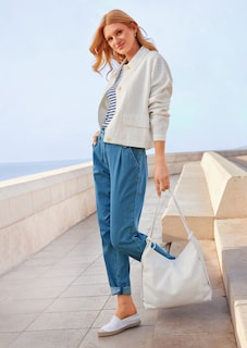 Kurze Oversized-Jacke thumbnail 7