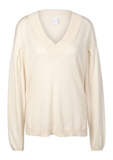 Oversized-Pullover mit V-Ausschnitt thumbnail 6