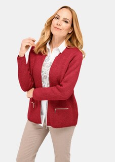 Aparte Strickjacke mit klassischen Details thumbnail 1