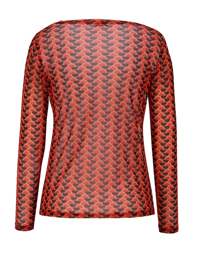Shirt aus Mesh-Ware
