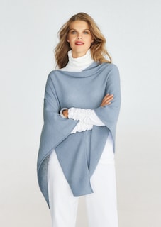 Poncho. Pur cachemire thumbnail 2