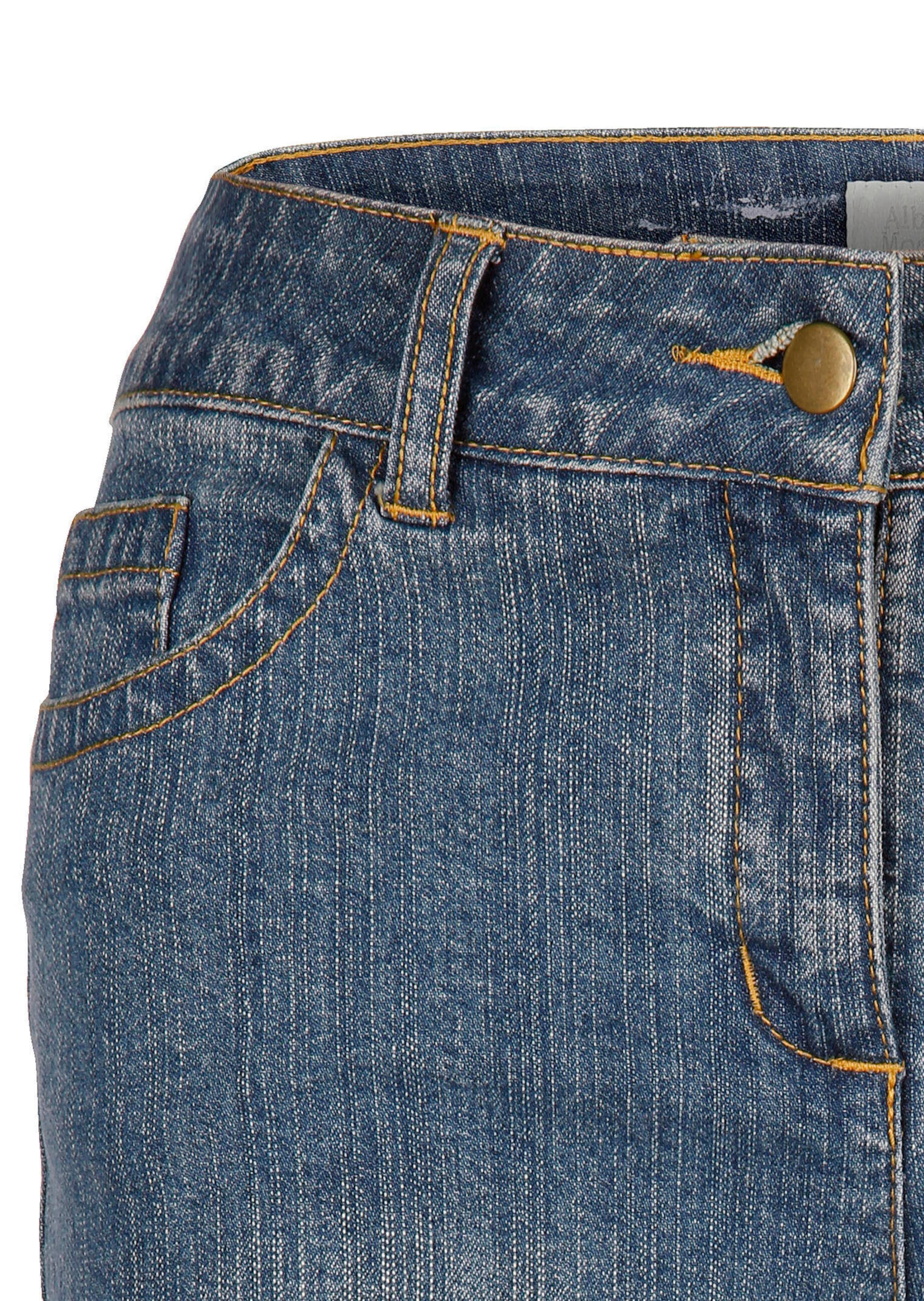 Jeans-Shorts im Used-Look