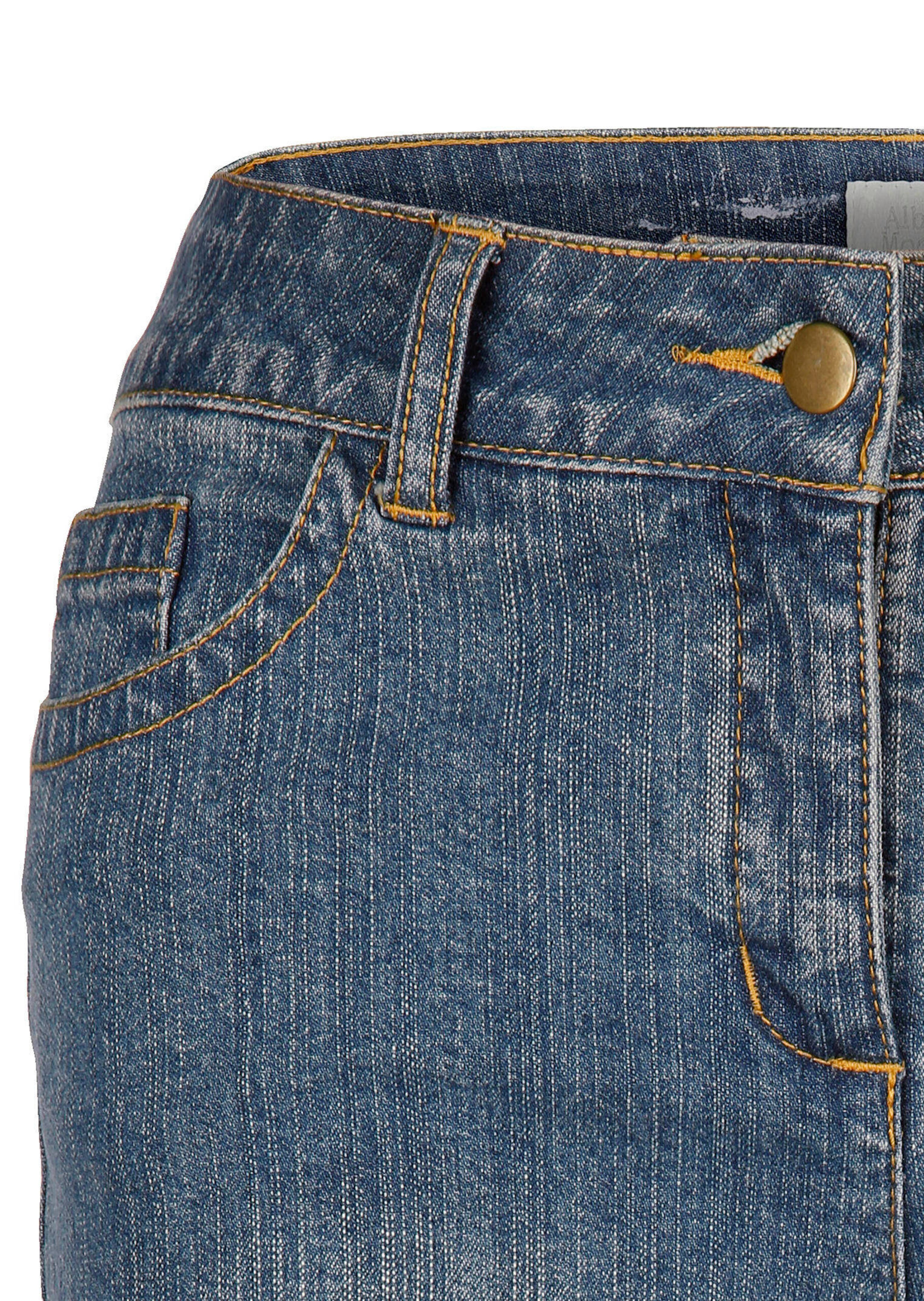 Jeans-Shorts im Used-Look