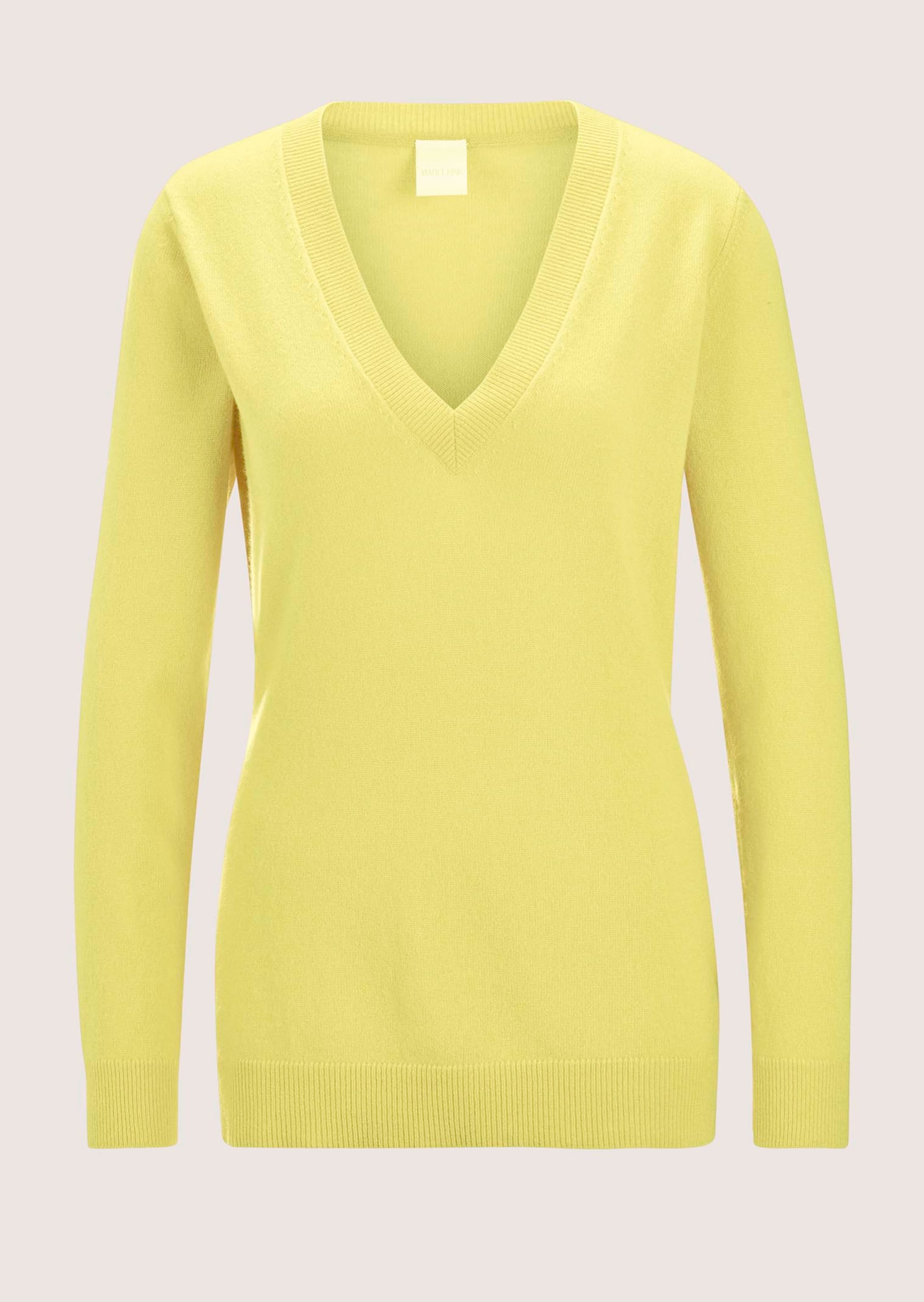 Lemon v neck jumper best sale