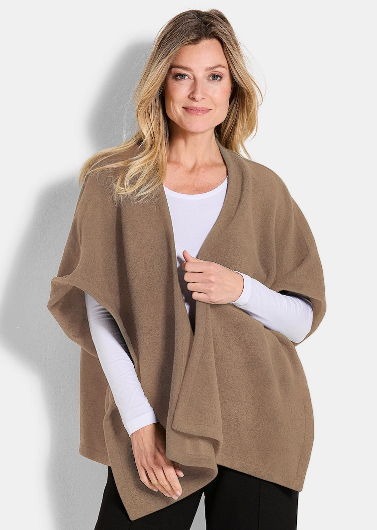 Fleece-Poncho