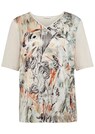 Elégante blouse imprimée en confortable mélange de matières thumbnail 2