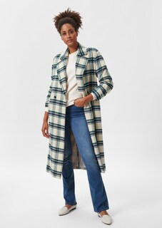 Blazer-Mantel mit coolem Karo-Dessin thumbnail 2