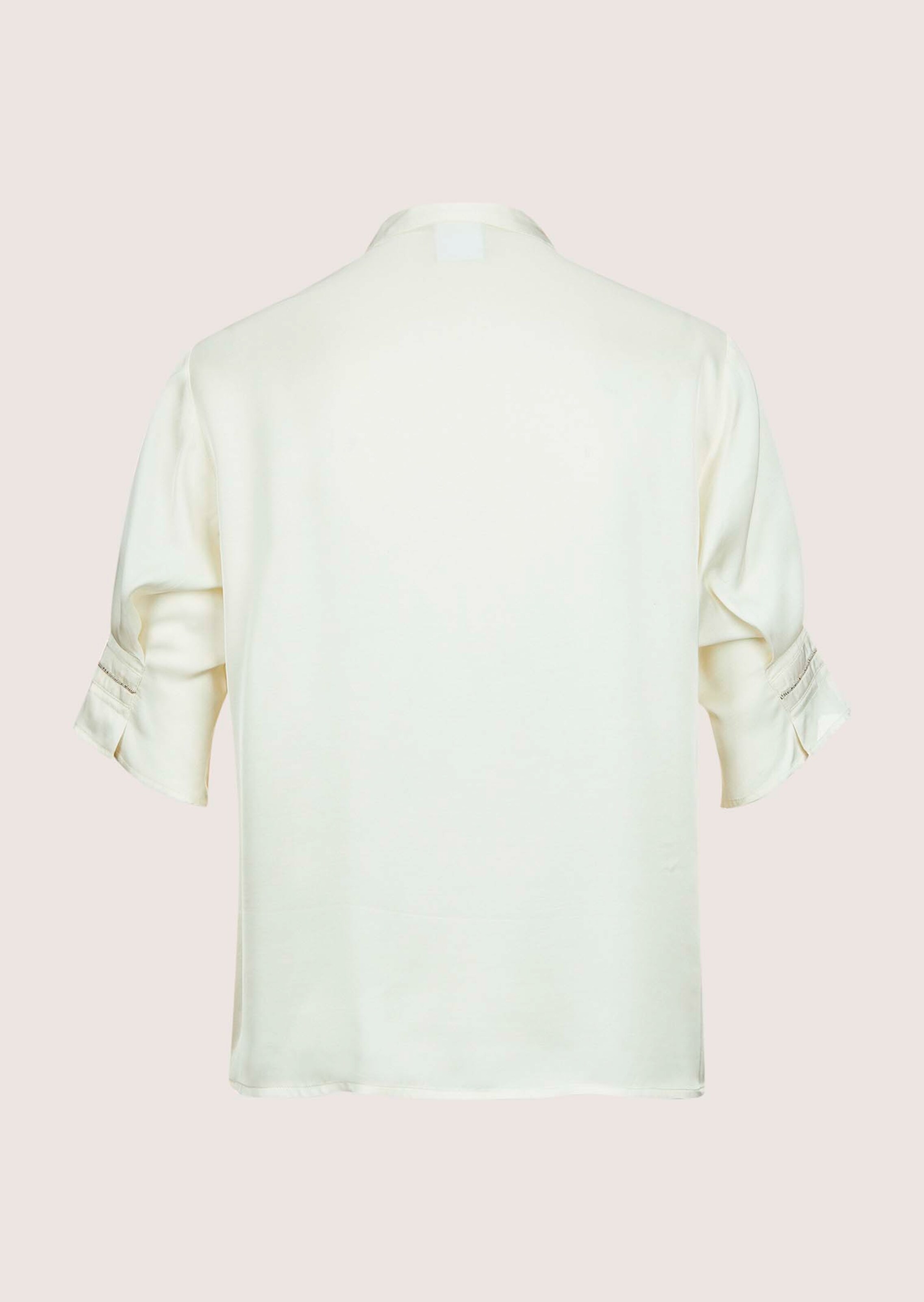 Viscose shirt in natural white MADELEINE Fashion