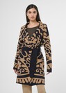 Strickjacke mit exklusivem Blumen-Jacquard thumbnail 1