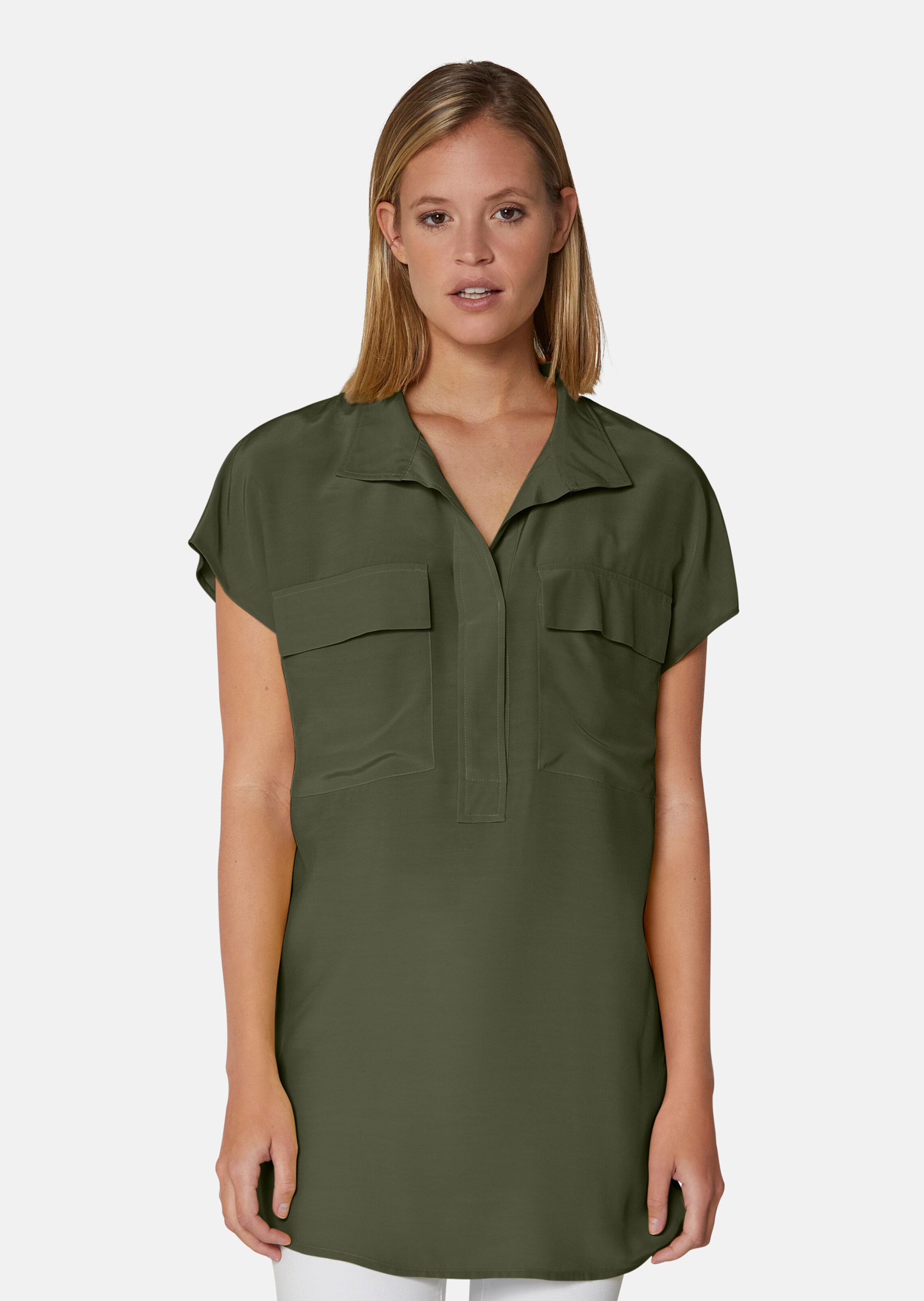 Slip-on long shirt