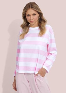 Baumwollshirt in Streifenoptik thumbnail 1