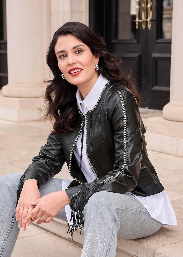 Lederjacke 1