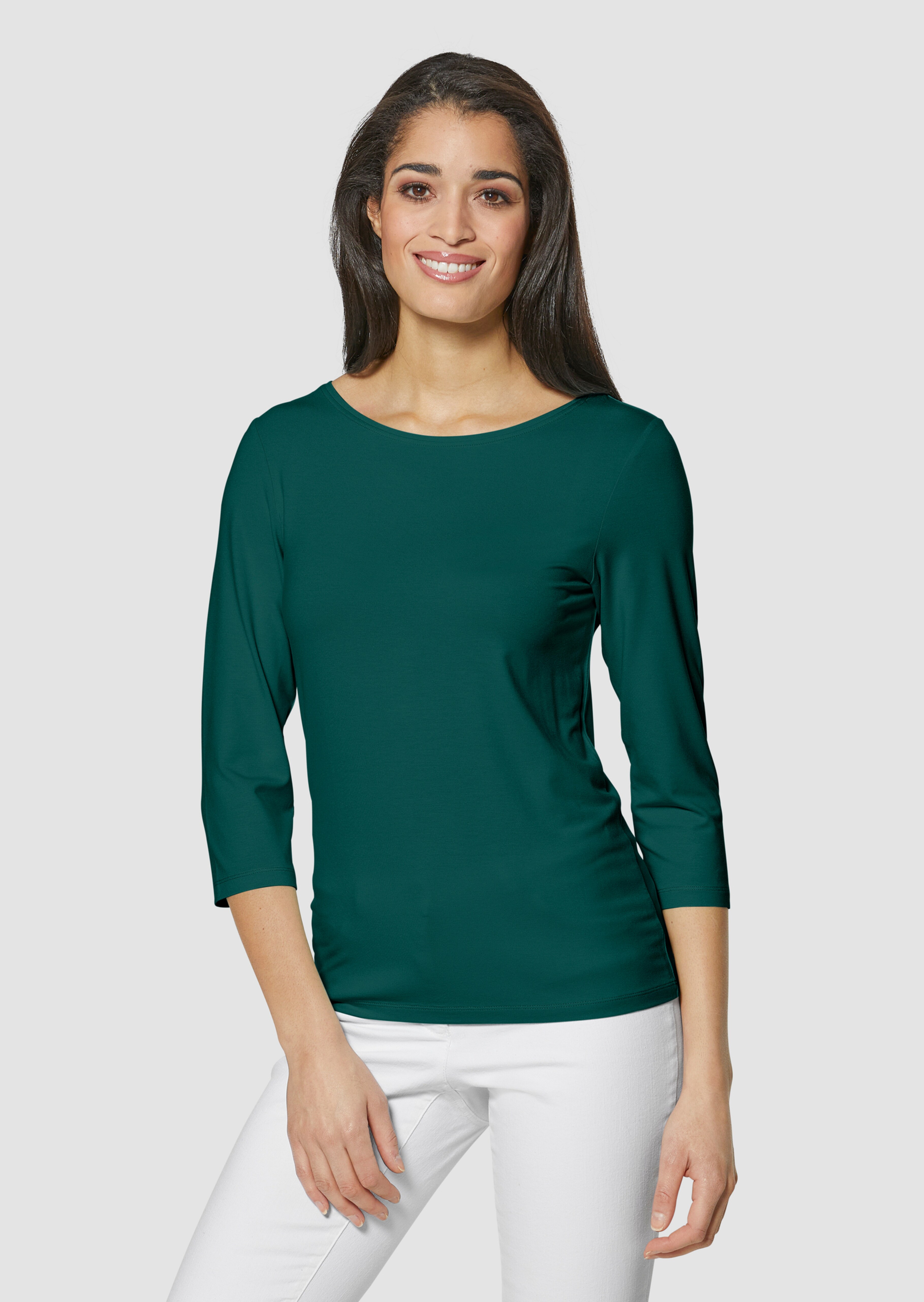 T-shirt à encolure bateau