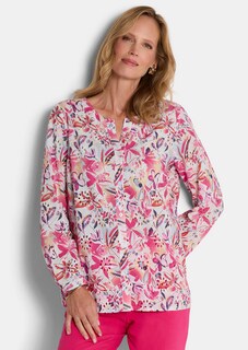 Spitzenbluse aus reiner Baumwolle thumbnail 1