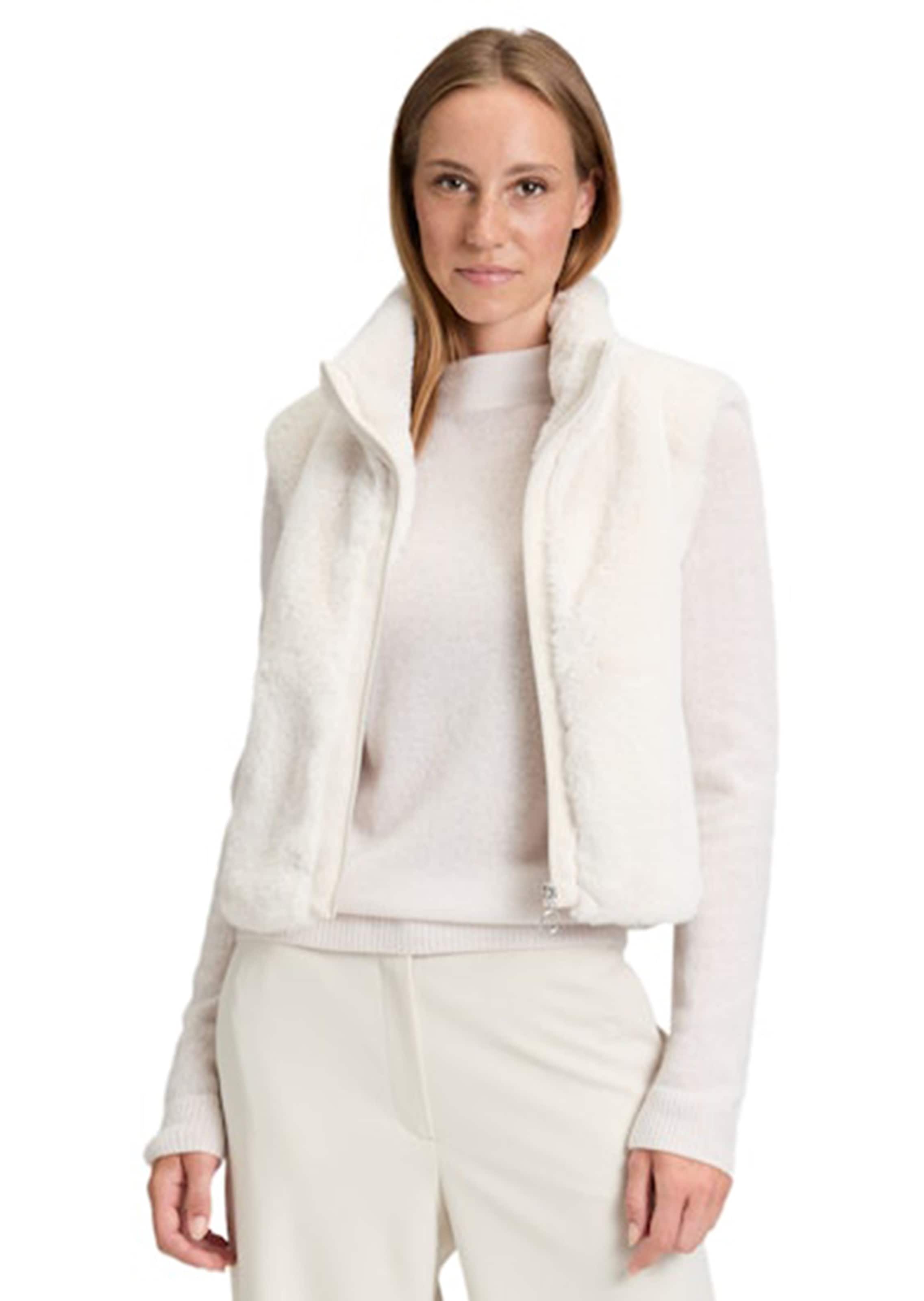 Flauschige Weste aus Fake Fur