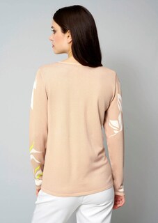 Pullover mit floralem Allover-Print thumbnail 3