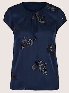 Satinbluse mit Paillettenmotiven thumbnail 6