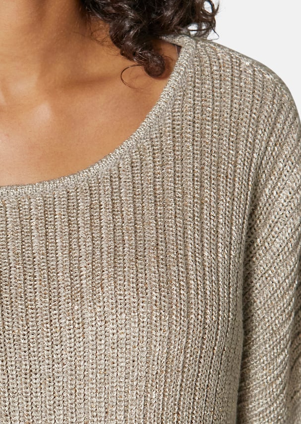 Ribbed jumper with sequins 4