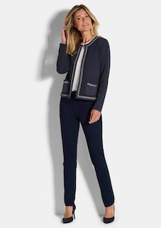 Cardigan avec finition gansée thumbnail 2