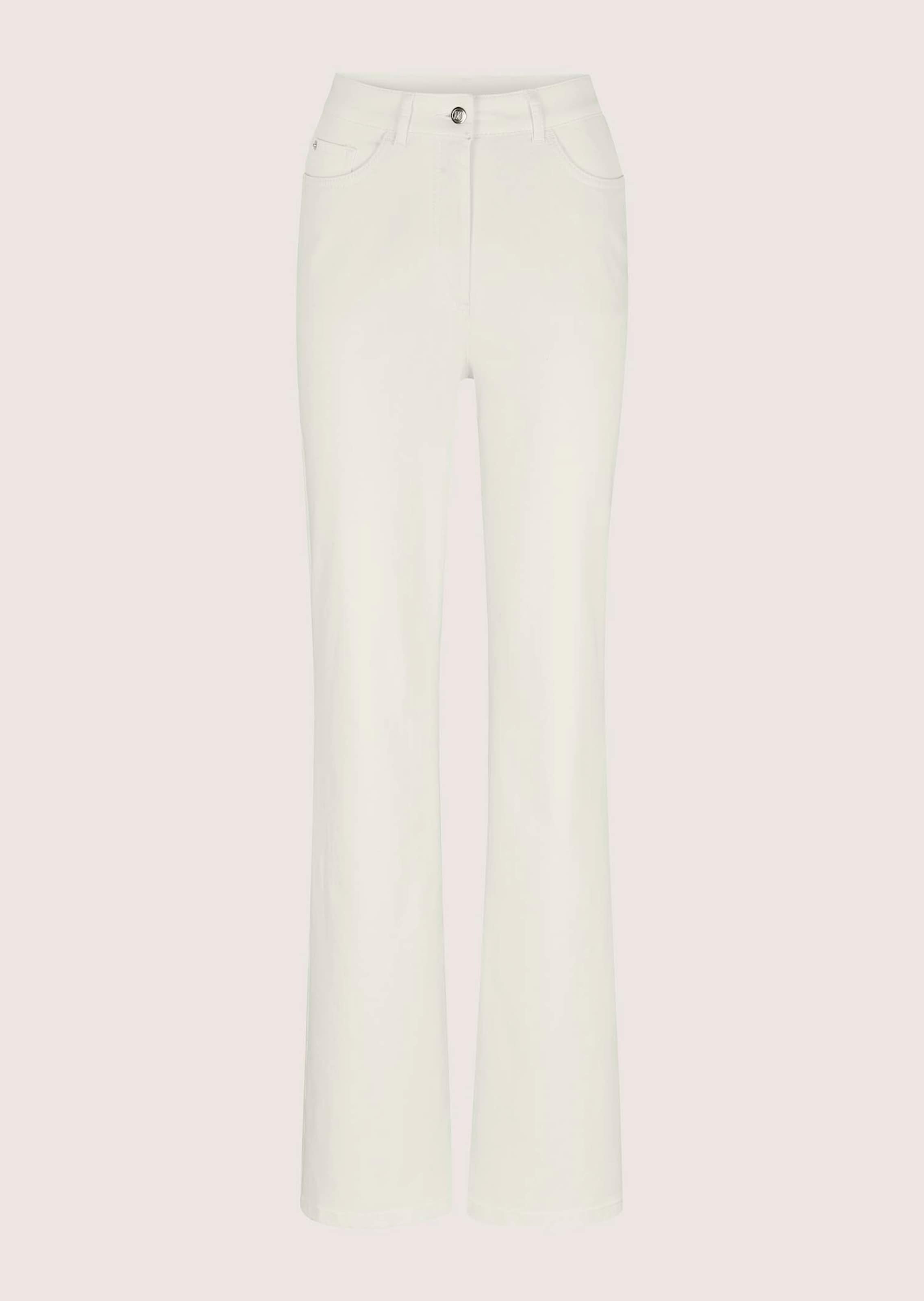 Weite Jeans mit leichtem Bootcut