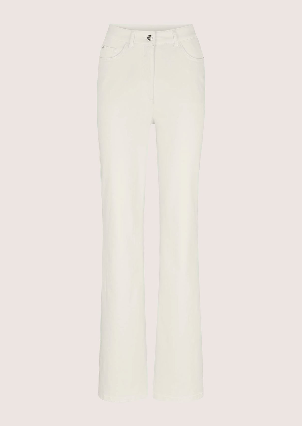 Weite Jeans mit leichtem Bootcut