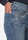 Stretch-Jeans mit Strass-Besatz thumbnail 5