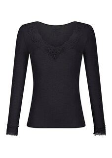 Shirt met lange mouwen en kant thumbnail 4