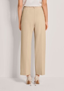 Knöchelfreie Jerseyhose mit Bügelfalten thumbnail 3