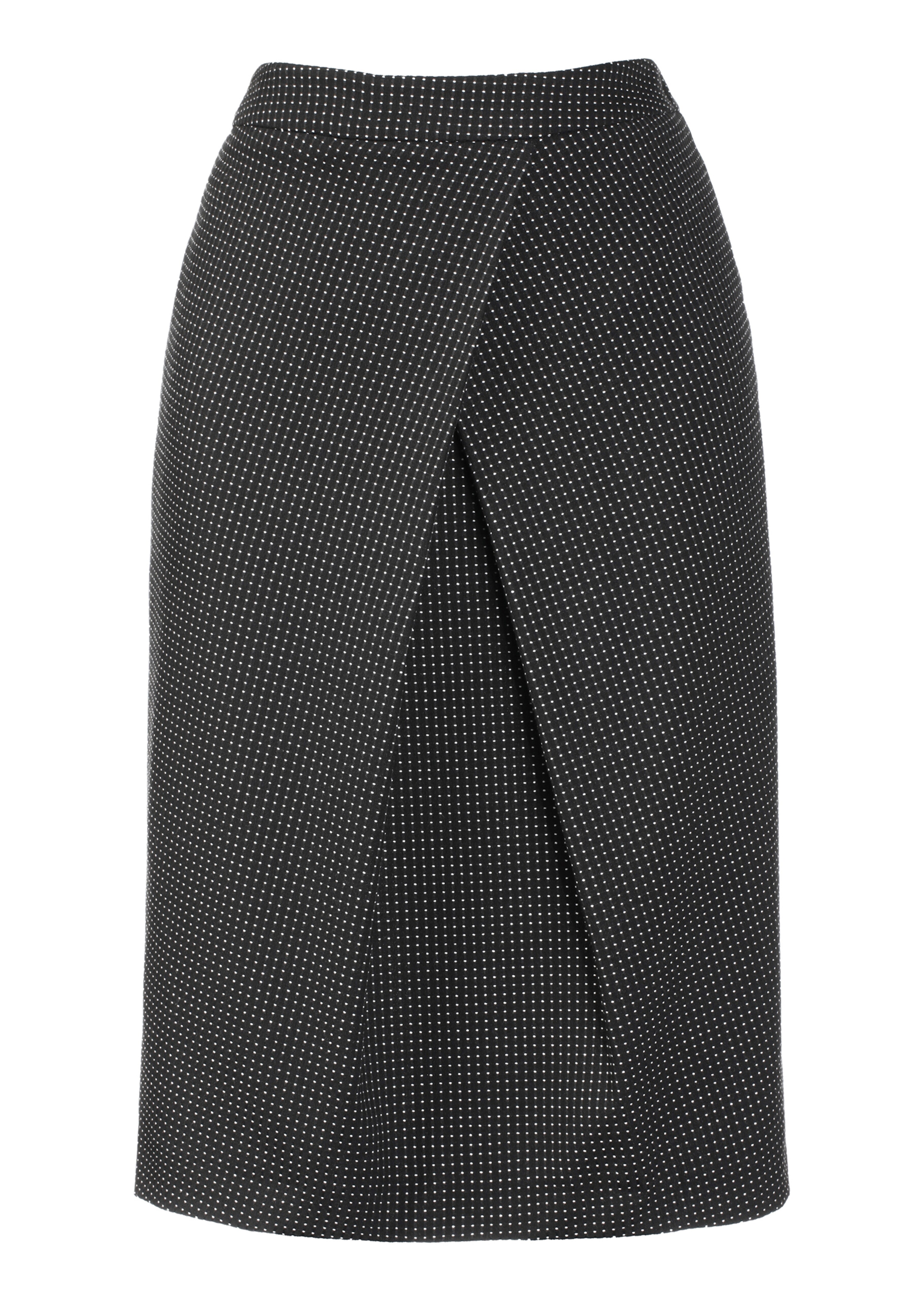 Pencil skirt in a wrap look